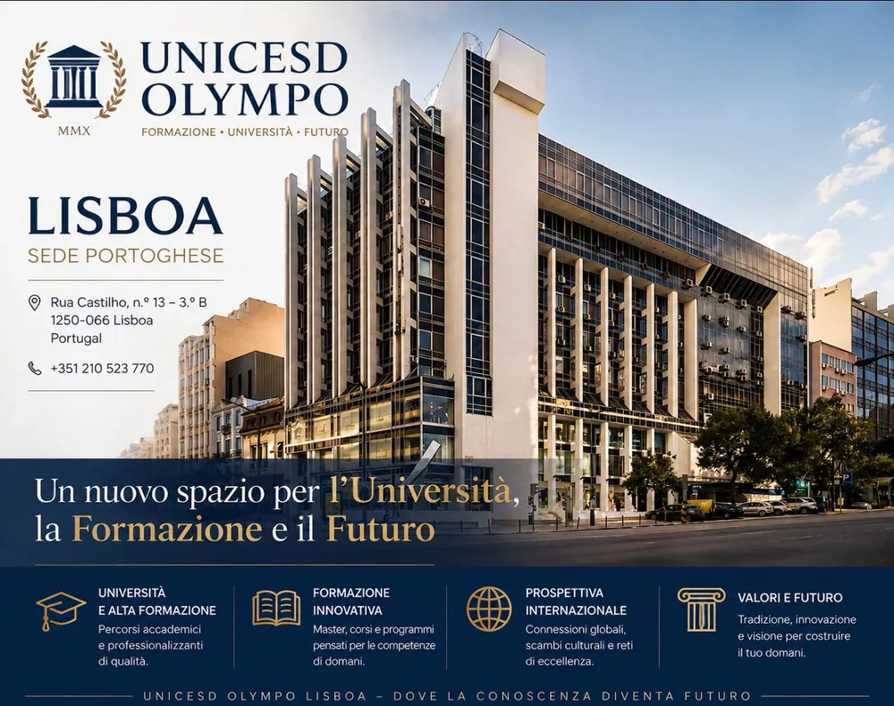 UNICESD Olympo Lisboa, sede portoghese in Rua Castilho 13
