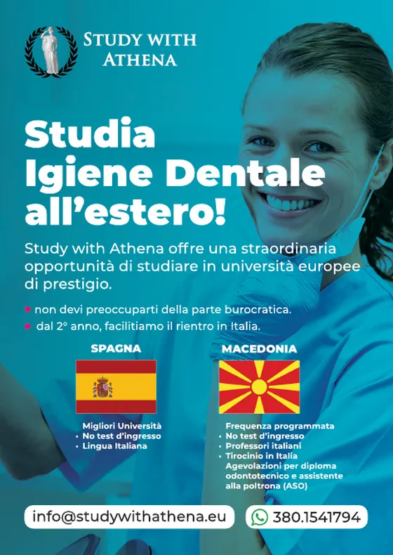 Corso di formazione professionale in Igiene Dentale — Study with Athena