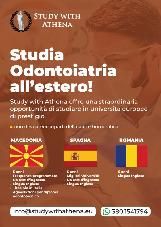 Studia Odontoiatria all'estero — Study with Athena